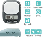 dretec pomodoro Timer, Productivity for Studying, Large Button, Interval,Blue