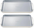 Caraway Non-Stick Ceramic Large Baking Sheet Duo - Naturally Slick Ceramic Coating - Non-Toxic, PTFE & PFOA Free - Perfect for Baking, Roasting, and More - Large (18" x 13") - Cream