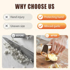 Stainless Steel Garlic Rocker,2025 New Stainless Steel Garlic Press,Garlic Press Rocker,Garlic Cutter (2)