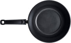 Fissler Ceratal Comfort Ceramic 12 Inch Non-Stick Wok, Orbit Black, Made without PFAS