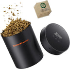 Spider Farmer New Auto-Cure Smart Jar, 2L Portable Vacuum Seal Container with 4 x 62% Humidity Packs, Curing Jar Airtight Storage for Herbs, Mushrooms, Coffee, Spices, Flowers