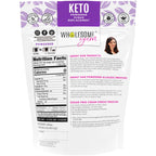 Wholesome Yum Powdered Allulose Sweetener - Natural Powdered Sugar Substitute - Keto, Non GMO, Zero Carb, 0 Calorie, Sugar Free, No Aftertaste Tummy Friendly - Confectioners Sugar Replacement (1 lb)