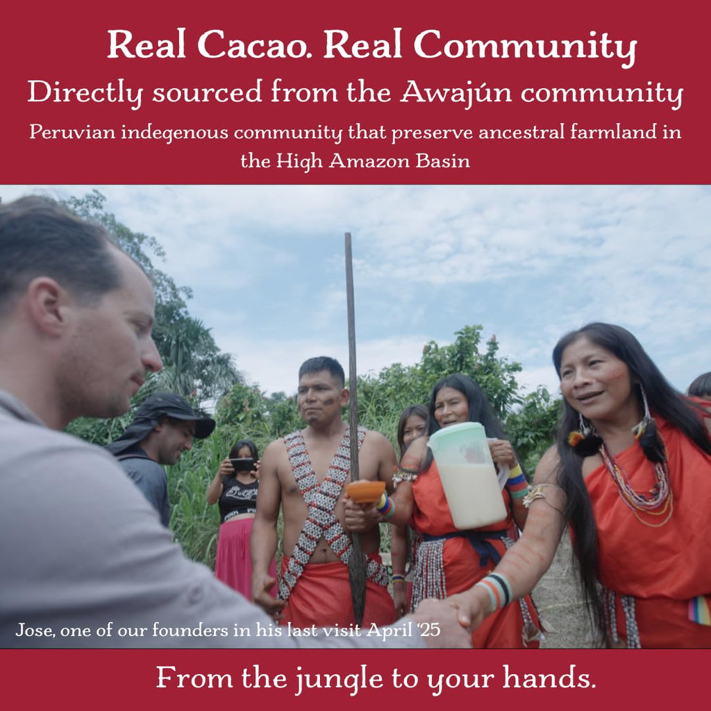 Cacao Adventures Ceremonial Grade Cacao | 100% Pure Cacao | Dairy & Vegan Free | Unsweetened | Vegan Peruvian Cacao