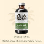 Cook's, Coconut Flavoring for Cakes, Cookies, Pastries, Ice Creams, Smoothies, 8 oz