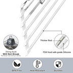 Triangular Sink Rack, Multi-Functional Rack Above The countertop, Foldable Sink Drying mat, Heat-Resistant, Non-Slip, and Rust-Proof Dish Rack (White)