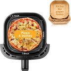 ASZ Air Fryer with Window Visible- 5 quart Compact- Digital Airfryer 5qt for 2-3 people - 5 qt for Office Dorm Room - 8 in 1 Bake Toast Broil Reheat - 1400W, 400℉ Kitchen Airfry Countertop Gift