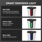 5G WIFI Sous Vide Machine|1100 Watts Sous Vide-Precision Cooker with Bag, Recipes| Thermal Immersion Circulator, Fast Heating with Accurate Temperature and Timer, LED Touch Screen/APP Control,White