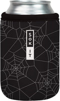 Sok It CanSok Sleeve for Beer & Soda Insulated Neoprene Cover (Spidey Sense, 12oz Can Sleeve)