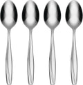 Oneida Camlynn Everyday Flatware Dinner Spoons 18/0 Stainless Steel, Set of 4, Silver