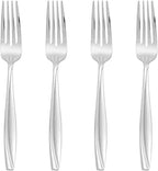 Oneida Camlynn Everyday Flatware Salad Forks, 0.20 LB, Metallic