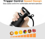 Immersion Blender Handheld 1100W - 3 in 1 Hand Blenders Set with Trigger Speed Control Stainless Steel Emulsion Stick with Whisk and Milk Frother, Emulsifier for Kitchen for Soup, Smoothie, Puree