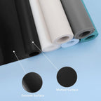 Gartful Silicone Mat for Kitchen Counter, 35" by 24" Extra Large Countertop Protector, 0.06" Thick Multipurpose Mat, Heat-Resistant Placemats, Desk Saver Pad, Table Dish Mat, Nonstick, Nonskid, Black