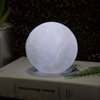 Cake Topper for Kids Astronaut Space Birthday Cake Decoration, 3D Soft Light Moon Outer Space Cake Topper for Party Supply, LED Moon Planet Birthday Cake Decoration