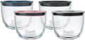 S'well 12oz Glass Prep Bowl Set of 4 For Easy Meal Prep, S'well Signatures, Made From Durable Tempered Glass, Nests Inside 21.5oz