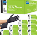 Inspire Black Nitrile Gloves | THE ORIGINAL Quality Black Gloves Disposable Latex Free | 4.5 Cooking