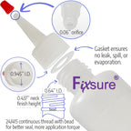 Plastic Squeeze Bottles with Red Tip Cap, 4 Oz Squirt Bottle For Ketchup, BBQ, Sauces, Syrup, Condiments, Oil, Pancake, Cookie Decorating, Dressings, Travel, Camping, Lab, Arts and Crafts (2)