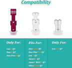 2 Pack Float Valve for Instant Pot with 8 Silicone Caps for Instant Pot Duo 3, 5, 6 QT, Duo Plus 3, 6 QT, Ultra 3, 6, 8 QT Replacement Float Valve by ZYLONE