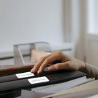 CLASSY 2" x 1" Direct Thermal Labels, Barcode & Return Address, Compatible with Zebra & Rollo Printers (1300 Labels)