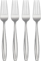 Oneida Camlynn Everyday Flatware Dinner Forks 18/0 Stainless Steel, Set of 4, Silver