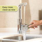 2PCS 1/8Cup (30ml, 1oz) Single Measuring Cup, Stainless Steel Measure Scoop, Metric and US Measurement, Dishwasher Safe