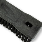 SPARTA Comfort Grip Scrub Brush Hand Brush for Bathroom, Kitchens, Countertop, Plastic, 8 Inches, Black