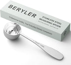 1PCS 1tbsp(3tsp, 15 ml) Single Measuring Spoon, Stainless Steel Individual Teaspoon, Metal Measure Scoop with Gift Box