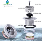 Junior Duo Bar/Pre Sink Stainless Steel Strainer Assembly W/Basket Strainer