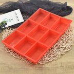 Silicone Mini Loaf Pan, Non-Stick Bread Pan, 9 Cavity Baking Mold for Loaf Cake, Bread, Meatloaf, Pack of 2