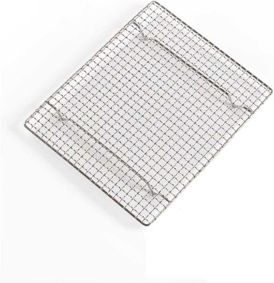 304 Stainless Steel Cooling Rack Versatile Baking Rack Heat Resistant Rust Proof Sturdy Grate 17.5"*11.6"