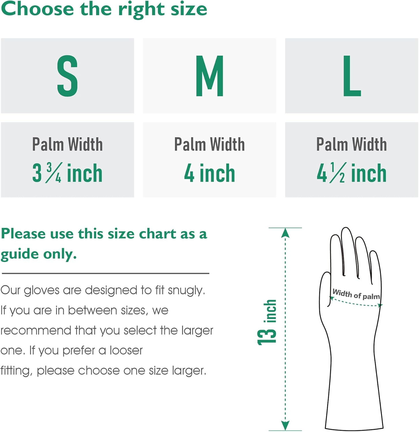 COOLJOB Small Reusable Rubber Dishwashing Cleaning Gloves for Kitchen Bathroom, Non-Slip Grippy Long Dish Washing Gloves with Flocked Cotton Liner, Flexible Durable & Waterproof, Mint Green, 1 Pair