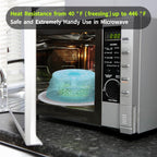 Food Cover for Microwave Oven - Bowl Covers Microwave Splatter Cover Silicone Microwave Plate Cover Dish Covers for Microwave Oven Cooking with Microwave Mat