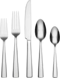 Oneida 20 Piece Everyday Nocha 20PC Flatware Set, Service for 4, Silver