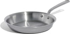 Made In Cookware - 10-Inch Stainless Steel Frying Pan - 5 Ply Stainless Clad - Professional Cookware - Crafted in Italy - Induction Compatible
