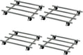 4Pcs Stainless Steel Trivet for Hot Dishes, Lightweight Metal Trivets for Hot Pots and Pans, Metal Cooling Racks, Heat Resistant Mats for Countertop Cooling, Cooking Baking Pans Holder, 7"x7"