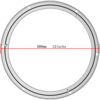Metal Lazy Susan Bearings Swivel Plate Hardware Aluminum for Dining-Table and Workbench (12 Inchs) …