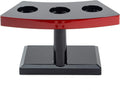 Japanese Style Temaki Sushi Roll Holder With Three Compartments Holes, Kitchen Dining Decor Display Stand, Restaurant Supply Serveware (7" x 3.25" x 3.5")