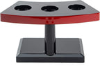 Japanese Style Temaki Sushi Roll Holder With Three Compartments Holes, Kitchen Dining Decor Display Stand, Restaurant Supply Serveware (7" x 3.25" x 3.5")