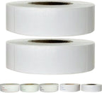 1000pcs Freezer Labels,1x3 inch for Food containers,Food Labels Quick and Easy to Remove- Easy to Write on(White)