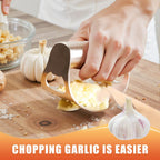 Stainless Steel Garlic Rocker,2025 New Stainless Steel Garlic Press,Garlic Press Rocker,Garlic Cutter (3)