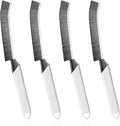 Cleaning Brush Grout Scrub Brush,Home Kitchen Bathroom Window Gap Cleaning Tools,4 pcs Hard Bristle Scrubbing Brush,Kitchen Bathroom Tile Toilet Home Essentials Cleaner Household Use