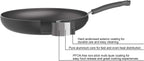 Amazon Basics Hard Anodized Non-Stick 12-Piece Cookware Set, Black - Pots, Pans and Utensils