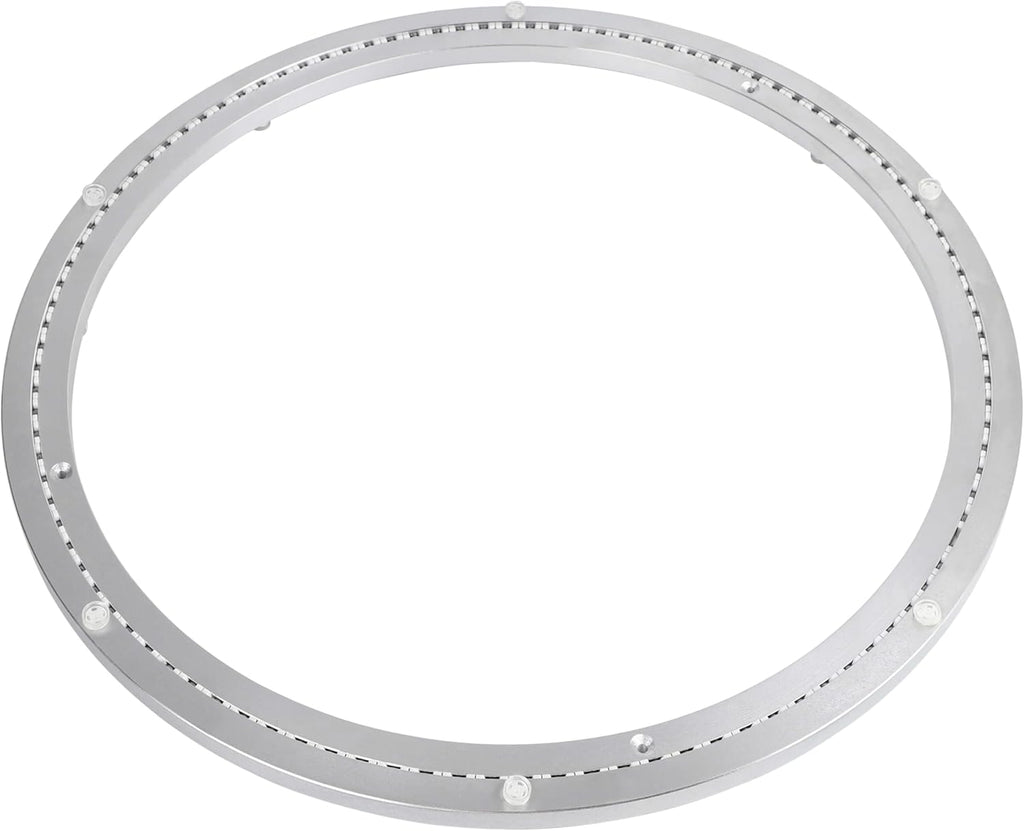 20 Inch Lazy Susan Bearing Aluminum Alloy Rotating Turntable, Non - Slip Mute Metal Bearing Swivel Plate Hardware for Dining and Workbench,660 Pounds Capacity