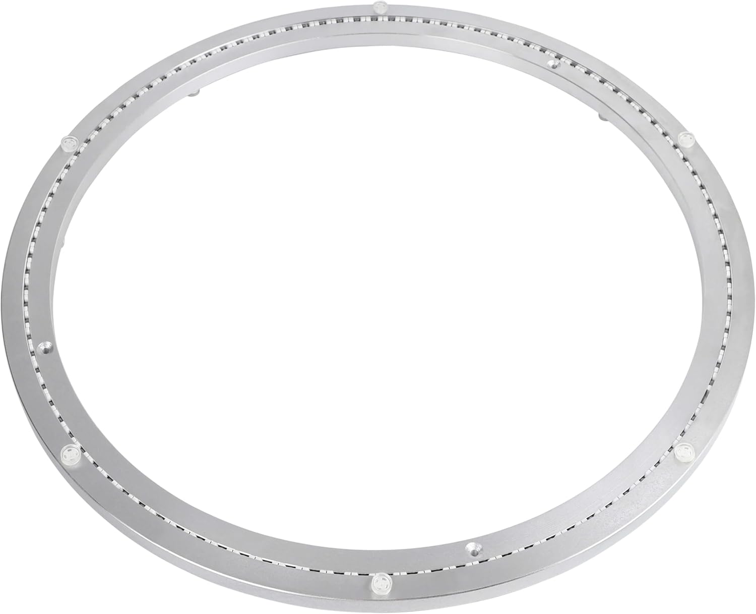 20 Inch Lazy Susan Bearing Aluminum Alloy Rotating Turntable, Non - Slip Mute Metal Bearing Swivel Plate Hardware for Dining and Workbench,660 Pounds Capacity