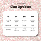Sprinkle Pop Vintage Rose Gold Sprinkle Mix| Blush White Rose Gold Sprinkles with Gold Dragees| Sprinkles Made in USA for Decorating Wedding Bridal Shower Valentines Day Cakes Cookies Cupcakes, 2oz