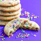 Neon Sprinkles for Baking Cupcakes - Neon Confetti Sprinkles for Cake, Cookie, Cupcake Decorating, and Toppings - Neon Cake Decorations in Pink, Yellow, Purple, Blue Jimmies and Confetti Sprinkles