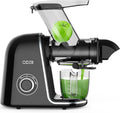 COZII Cold Press Juicer,Slow Masticating Juicer Extractor Soft/hard Mode & Quiet Motor,3.6 Inch Large Feed Chute For Vegetable and Fruit,Easy to Clean Juicer Machines,Dishwasher Safe,High Juice Yield