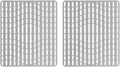 NICE DAY Sink Mat, Sink Protectors for Kitchen Sink By Better Housewares Wok Stand Strong Adsorption And Skid Resistance PVC Free Silicone Sink mat (2 Packs Sink Mats 16"x12.9" Large)