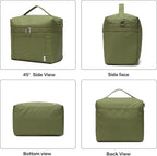 NOL Natural Organic Lifestyle Insulated Lunch Bags for Women Cooler Bag Lightweight Nylon Waterproof Lunch Box For Work