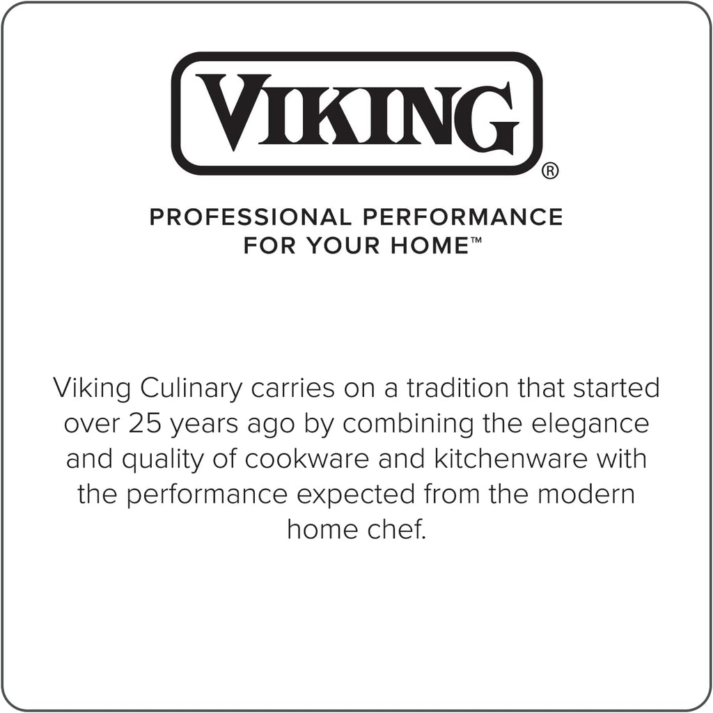 Viking 3-Ply Stainless Steel Roasting Pan with Non Stick Rack, 16 x 13 Inch Kitchen Cookware, Great for Turkey, Dishwasher and Oven Safe, Induction Ready, Silver