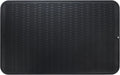 Silicone Dish Drying Mat for Multiple Usage,Easy clean,Eco-friendly,Heat-resistant Silicone Mat for Kitchen Counter or Sink,Refrigerator or Drawer Liner Black 3XL 28 inches x 18 inches